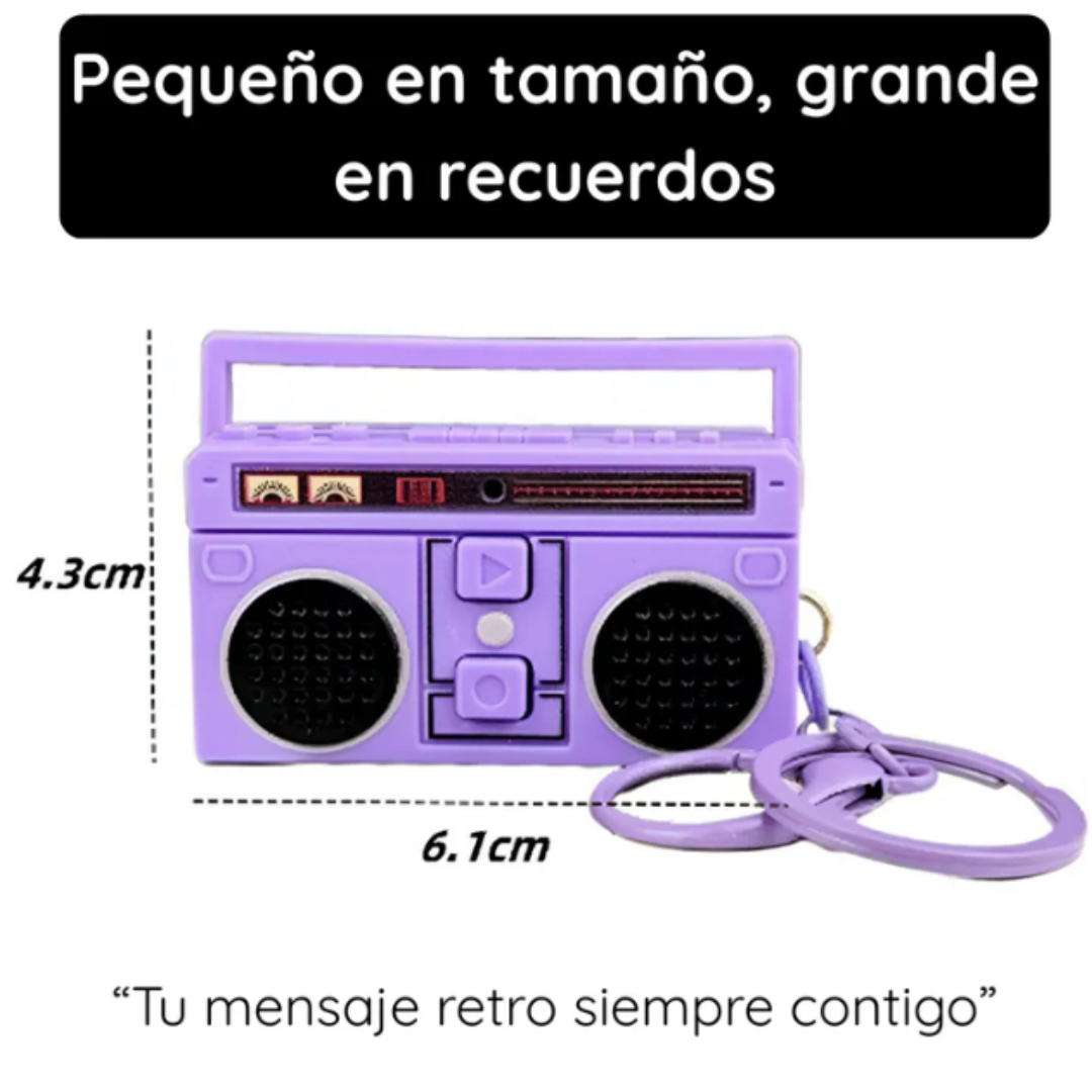 Llavero Grabadora de Notas